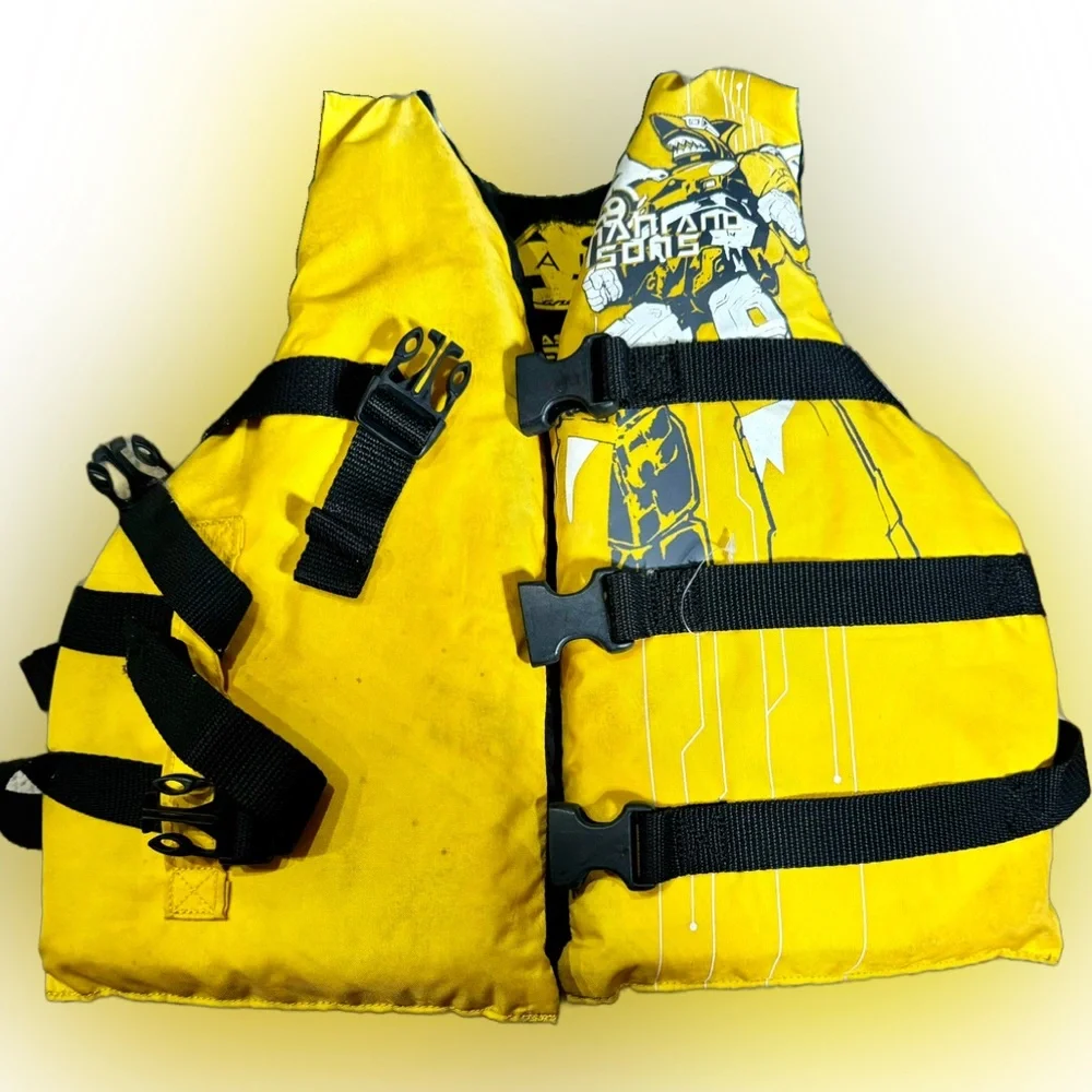 🌺Maui & Sons Fly Vest, Life Jacket, Preserver, Personal Flotation Device🌸🌺